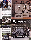 R&T Magazine presents trophies: To Steve and Debbie Earle, Monterey Historics and Pebble Beach Concours d’Elegance, all designed and hand-fabricated by Dwight H. Bennett.