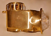 The first “enlarged” Rolls-Royce Silver Ghost Carburetor Spray Chamber cast from the new model and molds recreated by Dwight H. Bennett.