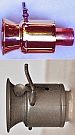Victorian Era Speaking Tube was reverse engineered, then 5 replicas with teapot whistle doors were hand-fabricated by Dwight H. Bennett.