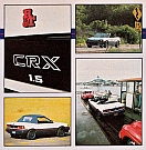 Road & Track Magazine’s Rear Deck Emblem, as it appeared in an article on the Honda CRX, was designed and hand-fabricated by Dwight H. Bennett.